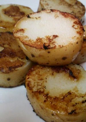 皮ごと食べちゃう☆山芋ステーキ-レシピのメイン写真