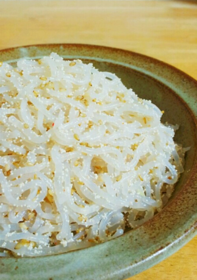 しらたきとたらこの炒め物-レシピのメイン写真
