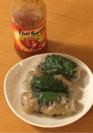 ライスペーパーで蒸し餃子-レシピのメイン写真