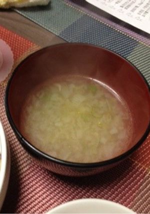ねぎたっぷりあったかスープ-レシピのメイン写真