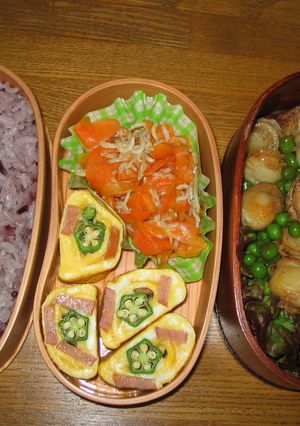 毎日のお弁当(22)ホタテのバター焼き-レシピのメイン写真