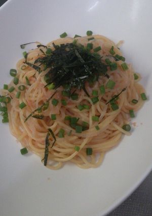 こんにゃく明太パスタ-レシピのメイン写真