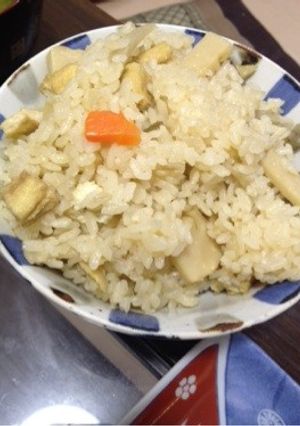 【きのう何食べた？風】たけのこご飯-レシピのメイン写真