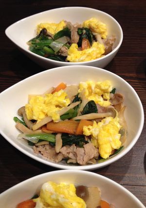 豚肉とお野菜の卵炒め-レシピのメイン写真