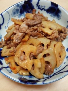 豚肉とれんこんの炒め-レシピのメイン写真