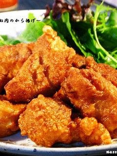 ■むね肉でもジューシー♪鶏むね肉の唐揚げ-レシピのメイン写真