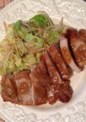 塩麹のポークジンジャーソテー-レシピのメイン写真