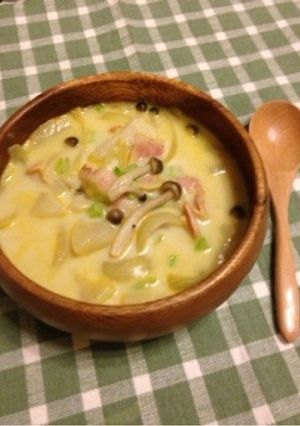 簡単！かぶのミルクカレースープ-レシピのメイン写真