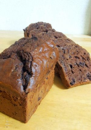 チョコたっぷりパウンドケーキ-レシピのメイン写真