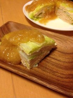 白菜のポカポカみぞれあんかけ-レシピのメイン写真
