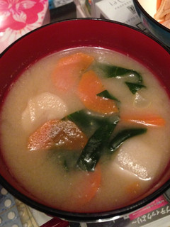 麩とほうれん草のお味噌汁-レシピのメイン写真