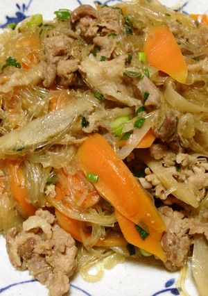 ご飯がススム我が家のチャプチェ-レシピのメイン写真