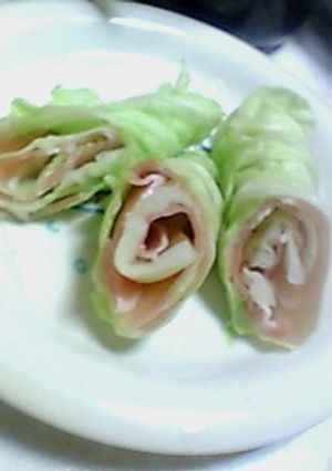 生ハムのキャベツロール-レシピのメイン写真