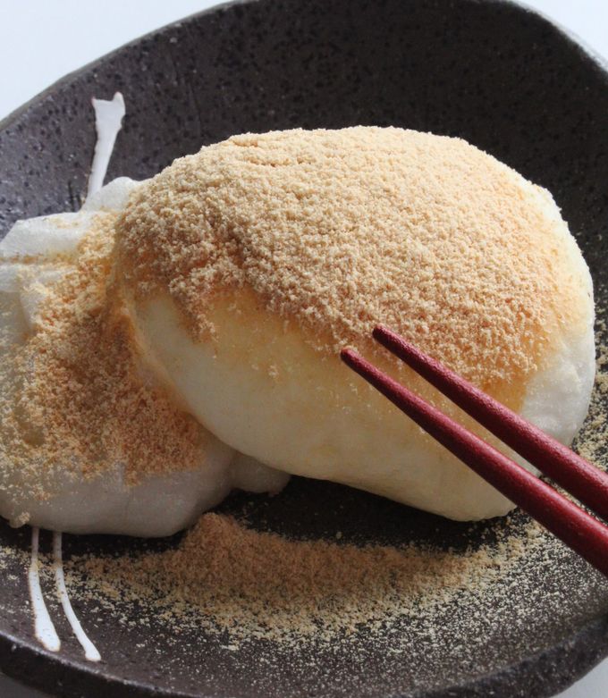 そばつゆを少々♪わが家のきな粉餅 by 白雲堂 【クックパッド】 簡単