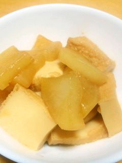 厚揚げと大根の煮物-レシピのメイン写真
