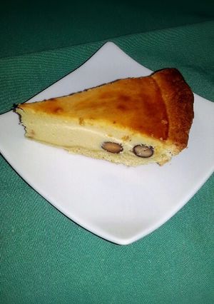 酒粕チーズケーキ♪黒豆で和風に♪-レシピのメイン写真