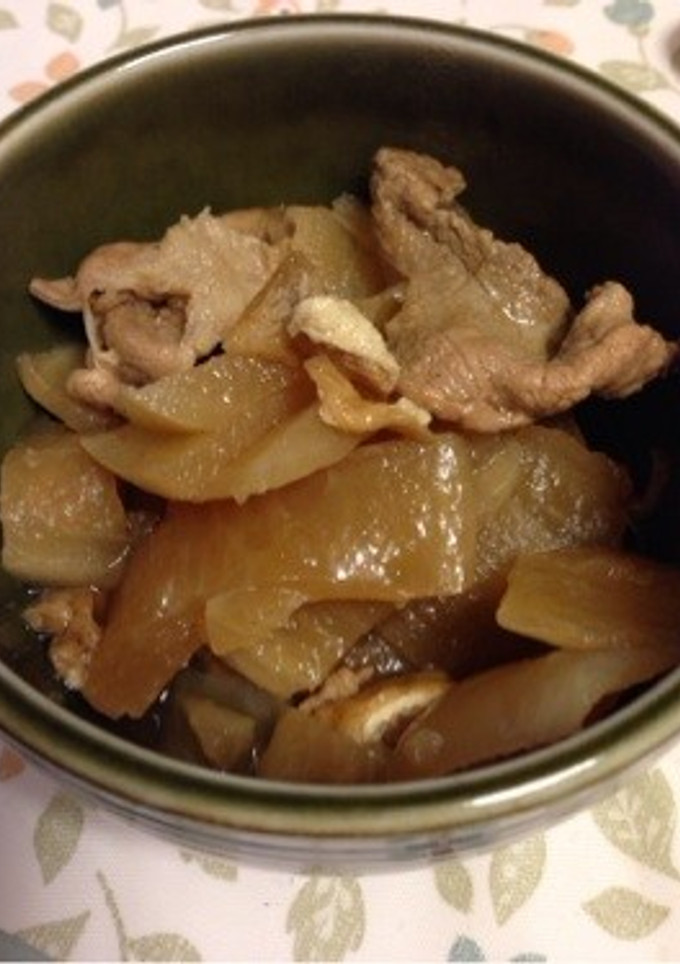 大根と油揚げの簡単煮-レシピのメイン写真