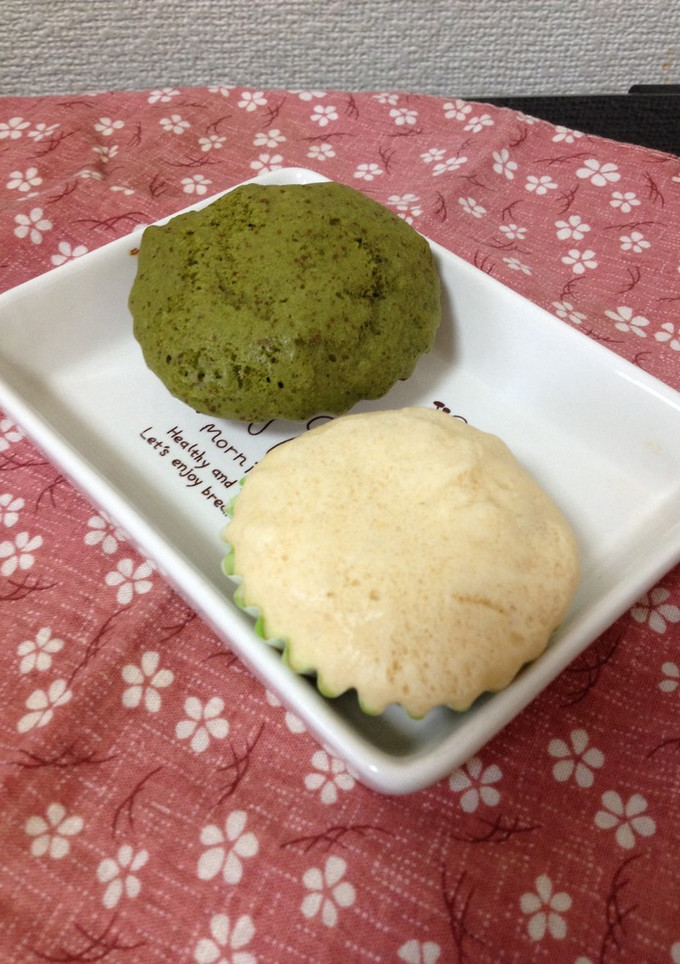 ママとぼくの簡単おやつ✿レンジ蒸しパン-レシピのメイン写真
