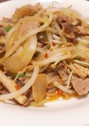 時短レシピ！肉野菜味噌炒め-レシピのメイン写真