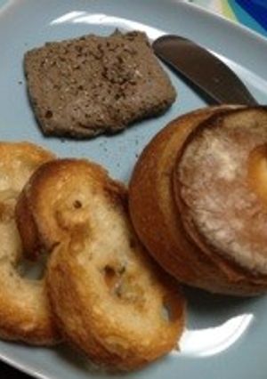 鶏レバーのパテ-レシピのメイン写真