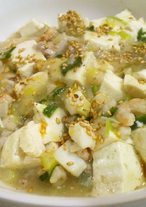 塩ダレ麻婆豆腐風　-レシピのメイン写真