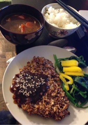 揚げないトンカツ Tonkatsu海外-レシピのメイン写真