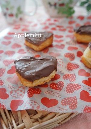 チョコっとおいしいハート型ドーナツ-レシピのメイン写真