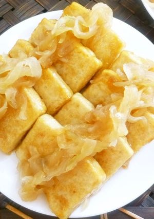 豚じゃないよっ♪豆腐のしょうが焼き-レシピのメイン写真
