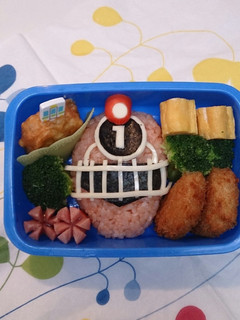 トッキュウジャー 簡単キャラ弁☆-レシピのメイン写真