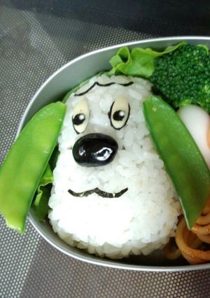 いないないばぁ　わんわん　お弁当-レシピのメイン写真