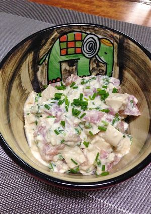 赤ワインに合う♪まぐろと豆腐のマヨ和え-レシピのメイン写真
