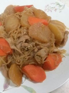 ☆肉じゃが…じゃなく☆肉だいこん♪-レシピのメイン写真