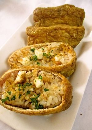 カレー粉入り♡スパイス稲荷揚げ-レシピのメイン写真