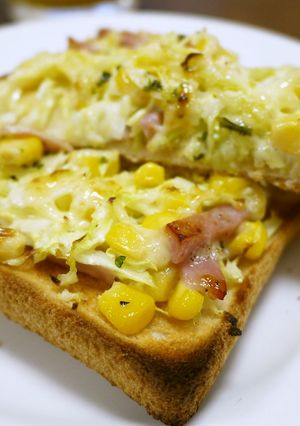 キャベマヨトースト。-レシピのメイン写真