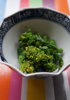 菜の花の辛子和え-レシピのメイン写真