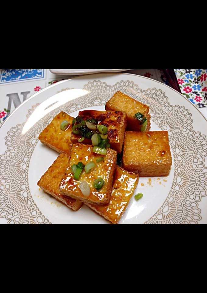 牛角だれの厚揚げ-レシピのメイン写真