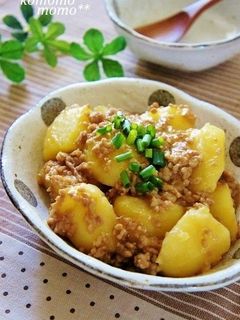 ◆じゃがいもと挽き肉のそぼろ煮◆-レシピのメイン写真