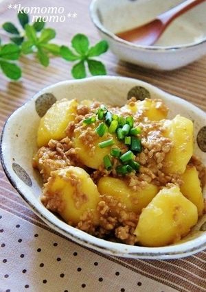 ◆じゃがいもと挽き肉のそぼろ煮◆-レシピのメイン写真
