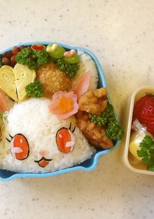ジュエルペットのルビー❤のキャラ弁♪♪-レシピのメイン写真