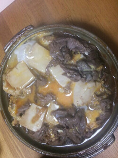豆腐と牛肉の卵綴じ-レシピのメイン写真