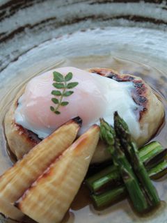 大きな鶏つくねと春野菜のグリル-レシピのメイン写真