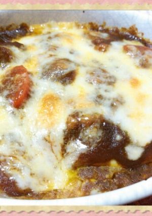 簡単!!カレーグラタンもち♥-レシピのメイン写真