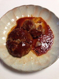 煮込みハンバーグ-レシピのメイン写真