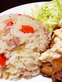 ☆オムライスに♫簡単!炊飯器ピラフ-レシピのメイン写真
