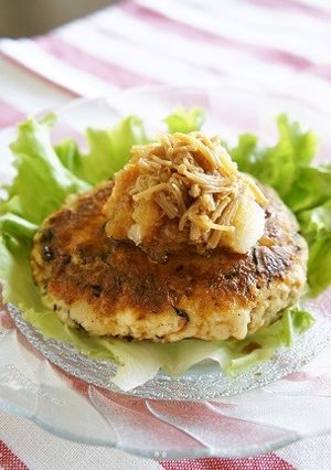 豆腐のヘルシーハンバーグ-レシピのメイン写真