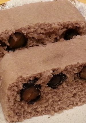 シリコンスチーマーで☆黒豆米粉蒸しパン-レシピのメイン写真