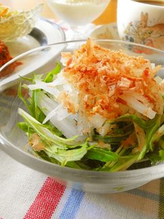 *大根と水菜のサラダ*-レシピのメイン写真