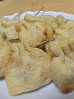 油揚げの巾着焼き-レシピのメイン写真