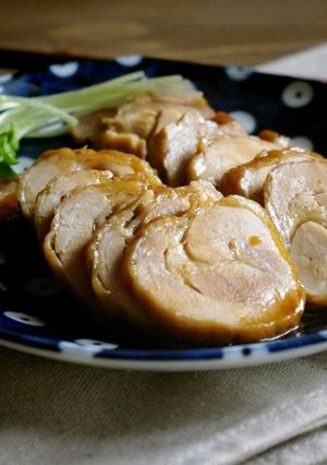 甜麺醤でコク旨！簡単☆鶏チャーシュー-レシピのメイン写真