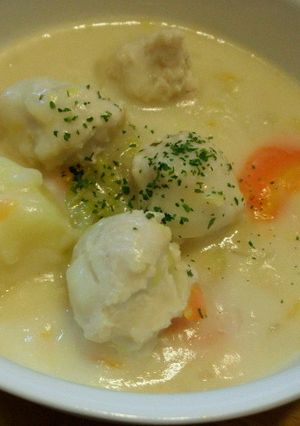 白菜と鶏団子のシチュー★圧力鍋-レシピのメイン写真
